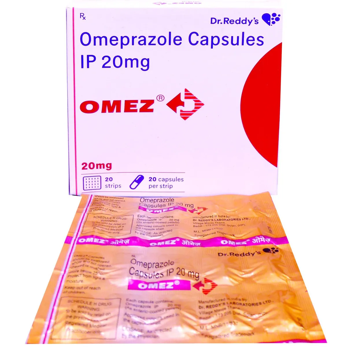 Omez 20mg Capsule